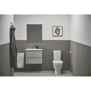 Унитаз-компакт напольный с бачком и сиденьем микролифт Ideal Standard Tesi V0006D