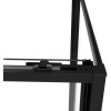 Душевой уголок Vincea Slim Soft VSR-1SS1010CLB 100x100, профиль черный, стекло прозрачное