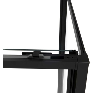 Купить Душевой уголок Vincea Slim Soft VSR-1SS1010CLB 100x100, профиль черный, стекло прозрачное в Москве с доставкой Душевой уголок Vincea Slim Soft VSR-1SS1010CLB 100x100, профиль черный, стекло прозрачное