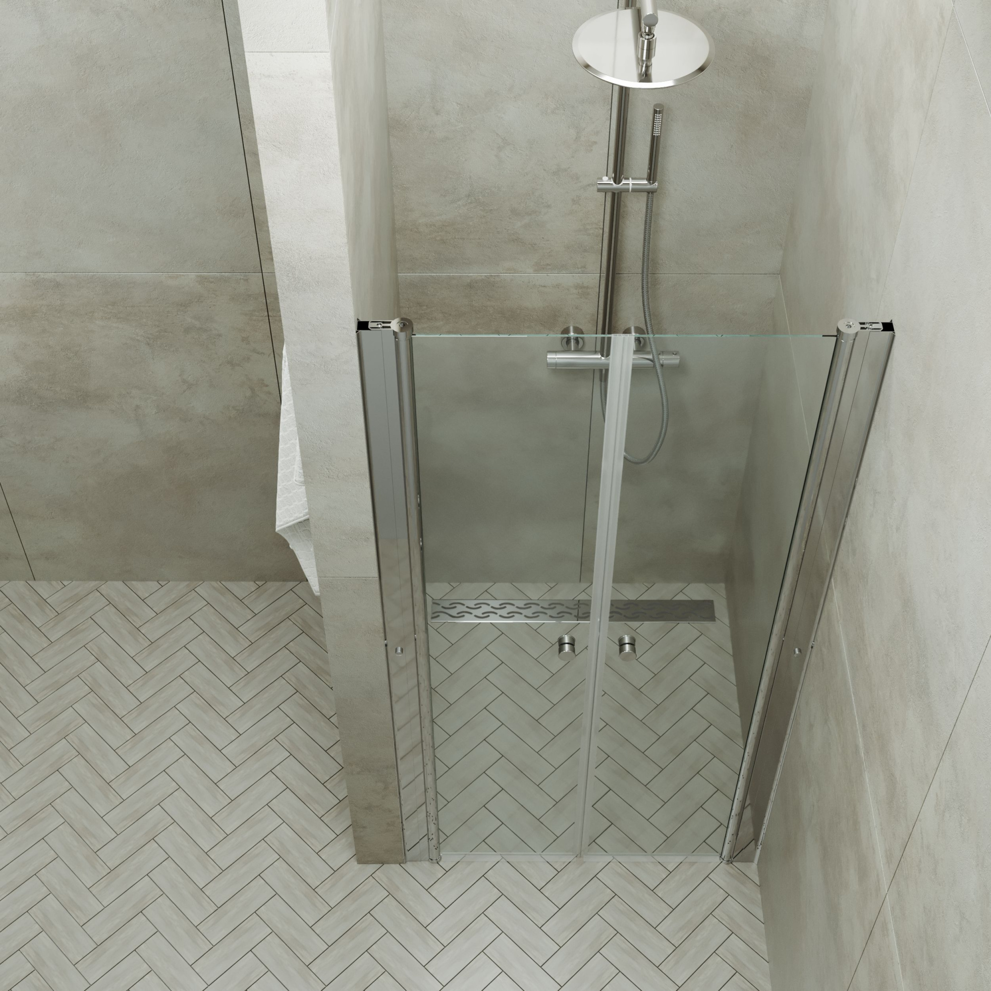 Душевая дверь в нишу Triton Дабл Щ0000036861 90