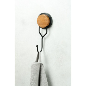 Крючок Fixsen Magic Wood FX-46005 одинарный, черный