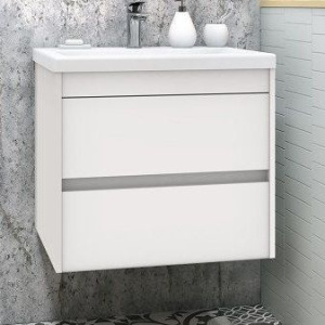 Купить Мебель для ванной Art&Max Family 60, подвесная, Bianco Lucido в Москве с доставкой Мебель для ванной Art&Max Family 60, подвесная, Bianco Lucido