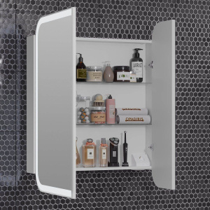 Зеркало-шкаф Opadiris Элеганс 80 премиум, с подсветкой