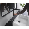 Смеситель для раковины Hansgrohe Talis E 240 71716670 с донным клапаном, матовый черный
