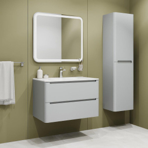 Шкаф-пенал IDDIS Edifice 40 светло-серый