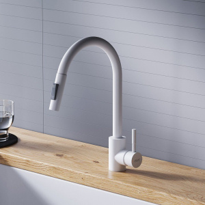 Смеситель для кухни Dorff Logic D3007533 белый