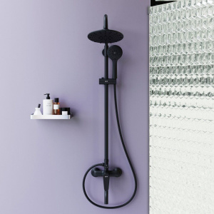 Душевая стойка Dorff Prime D0740922 черная