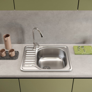 Купить Смеситель для кухни Domaci Равенна SM-01cr хром в Москве с доставкой Смеситель для кухни Domaci Равенна SM-01cr хром