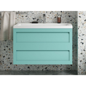 Купить Мебель для ванной Art&Max Platino 90, подвесная, светло-зеленая матовая в Москве с доставкой Мебель для ванной Art&Max Platino 90, подвесная, светло-зеленая матовая