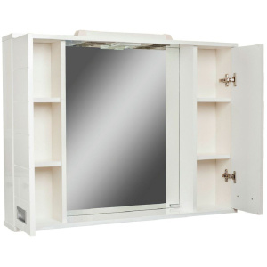 Купить Зеркало Домино Cube 100 с подсветкой в Москве с доставкой Зеркало Домино Cube 100 с подсветкой