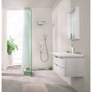 Купить Переключатель потоков Hansgrohe ShowerSelect 15736400 на три потребителя, белый в Москве с доставкой Переключатель потоков Hansgrohe ShowerSelect 15736400 на три потребителя, белый