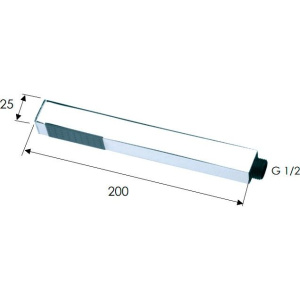 Душевая лейка Remer 317SSX