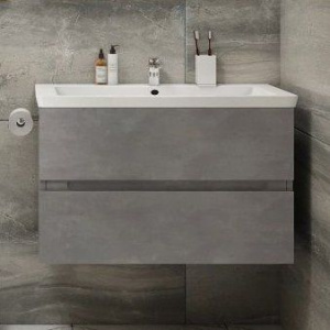 Купить Мебель для ванной Art&Max Techno подвесная, 90, айс какао в Москве с доставкой Мебель для ванной Art&Max Techno подвесная, 90, айс какао