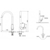 Смеситель для кухни Bravat Eler F7191238CP-RUS