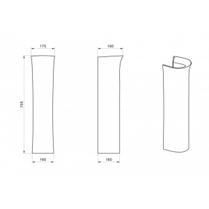 Пьедестал Santek Анимо 1.WH11.0.587