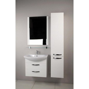 Купить Тумба с раковиной AQUATON Ария М 65 белая в Москве с доставкой Тумба с раковиной AQUATON Ария М 65 белая