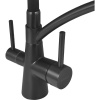 Смеситель для кухни Wisent W4855U-12 графит, черный