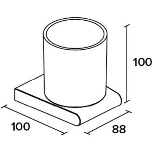 Стакан Koin Cut CUT400