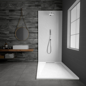 Купить Поддон для душа Vincea VST-4SRL9014W 140x90 белый матовый, с сифоном в Москве с доставкой Поддон для душа Vincea VST-4SRL9014W 140x90 белый матовый, с сифоном