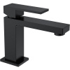 Смеситель для раковины Boheme Qubic 471-B matt black