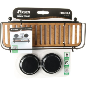 Купить Полка Fixsen Magic 930B-1 черная в Москве с доставкой Полка Fixsen Magic 930B-1 черная