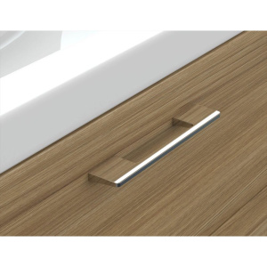 Тумба с раковиной Cersanit Lara 60, орех