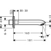 Излив Hansgrohe Metris 31494000 для ванны