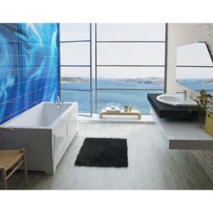 Ванна из искусственного камня Эстет Дельта 180x70 см, с ножками