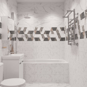 Купить Шторка на ванну DIWO Коломна 4GW007 распашная, 80x150 в Москве с доставкой Шторка на ванну DIWO Коломна 4GW007 распашная, 80x150