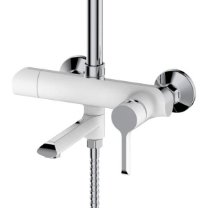 Душевая стойка Haiba HB805-8 белая