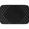 Коврик Ridder Plattfus 67070 чёрный, 38х72