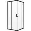 Душевой уголок Vincea Alpha VSS-3AL900CLB 90x90, профиль черный, стекло прозрачное