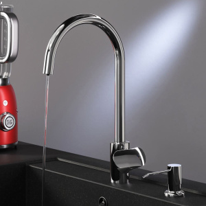 Смеситель для кухни AM.PM Like F8007T00 хром, с дозатором