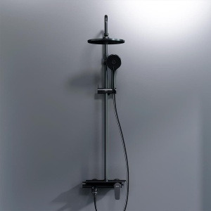 Душевая стойка Damixa Jupiter 977730300 с полочкой