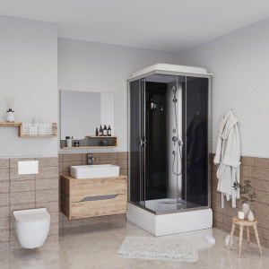 Купить Душевая кабина Niagara Eco E90/26Q/TN 90х90 см в Москве с доставкой Душевая кабина Niagara Eco E90/26Q/TN 90х90 см