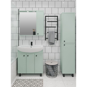 Тумба с раковиной Runo Римини 75 мята