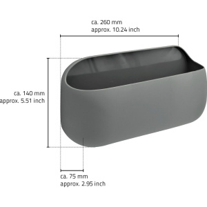 Купить Контейнер Ridder 13101107 серый, самоклеящийся в Москве с доставкой Контейнер Ridder 13101107 серый, самоклеящийся