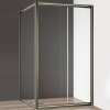 Душевой уголок Cezares Giubileo -AH-1 прозрачное стекло, бронза