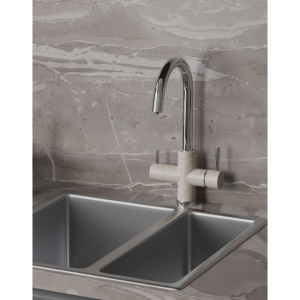 Смеситель для кухни Paini Cox 7894643CR3V11L2KM granite avena