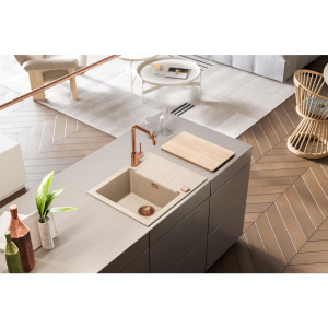 Купить Мойка кухонная Alveus Cadit Granital 10 beige в Москве с доставкой Мойка кухонная Alveus Cadit Granital 10 beige