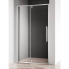 Душевая дверь в нишу AQUAme AQM7108-12 120 см, профиль хром, стекло прозрачное