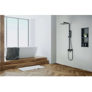 Душевая стойка Aquatek Либра AQ2640MB черный