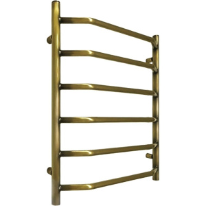 Полотенцесушитель водяной Domoterm Лаура П6 50x80, античная бронза