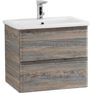 Купить Тумба с раковиной BelBagno Albano-Cer 60 подвесная, pino scania в Москве с доставкой Тумба с раковиной BelBagno Albano-Cer 60 подвесная, pino scania