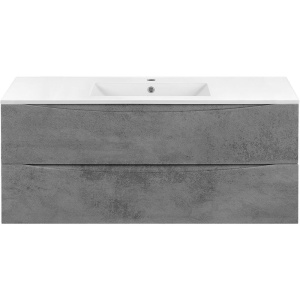 Купить Тумба с раковиной Vincea Mia 120 бетон в Москве с доставкой Тумба с раковиной Vincea Mia 120 бетон