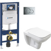 Комплект Унитаз подвесной STWORKI Дублин SETK3504-0605-001-1-6000 с микролифтом + Инсталляция Geberit Duofix UP 320 111.300.00.5 + Кнопка Sigma 01 115.770.21.5 хром + Крепления 111.815.00.1 к стене
