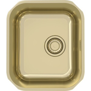 Комплект Мойка кухонная Alveus Variant Monarch 40 золото + Смеситель Zina 1136509 золото