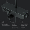 Душевая стойка AM.PM Inspire V2.0 F0750A522 с термостатом, черная