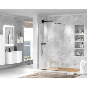 Душевая перегородка Cezares Liberta -L-1-95-C-NERO