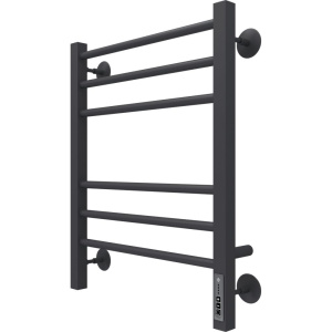 Купить Полотенцесушитель электрический Terminus Сицилия П6 450x600, черный муар в Москве с доставкой Полотенцесушитель электрический Terminus Сицилия П6 450x600, черный муар